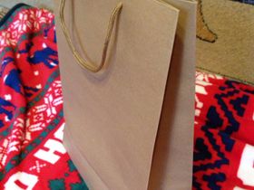 Крафт пакеты плотные:12*15*6см