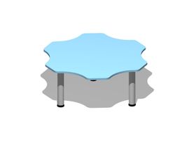 СТОЛ ДЕТСКИЙ "Ромашка" столешница МДФ