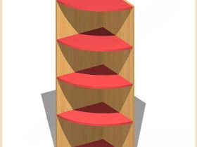 ШКАФ детский угловой