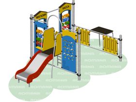 Игровой комплекс "Магазин" с горкой