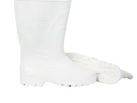 Сапоги ПВХ (белые) женские