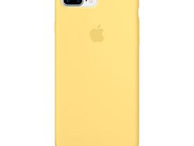 Силиконовый чехол Apple Silicone Case для iPhone 7/8 Plus Yellow