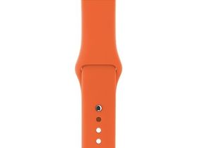 Ремешок силиконовый для Apple Watch 38mm Spicy Orange