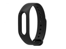 Силиконовый ремешок для Xiaomi Mi Band 2 Black