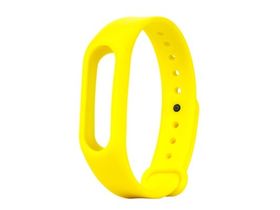 Силиконовый ремешок для Xiaomi Mi Band 2 Yellow