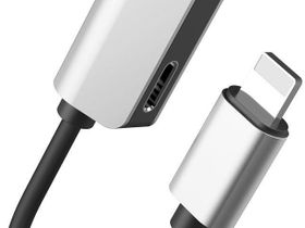 Переходник Baseus L32 (CALL32-01) Lightning-3.5mm Silver