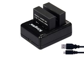 Зарядное устройство Kingma для 2х аккумуляторов GoPro Hero 4