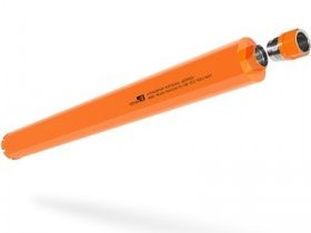 Алмазная коронка по бетону  для дрели, установки бурения, сверления  диаметром Ф 92 мм. «Борей». L500. Хвостовик – М41 + Адаптер М41 х 1  1/4