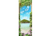 B1-008 колонны в плюще