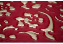 Элегант красная с золотом