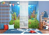 Газон под водой