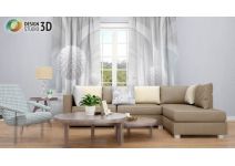 Объемная инсталляция в арочном тоннеле