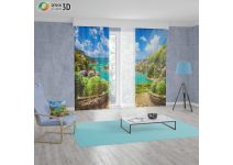 Залив в лучах солнца