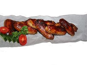 Крылышки медово-острые