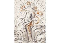 K-004 Девушка барельеф