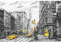 H-031 Нью-Йорк живопись
