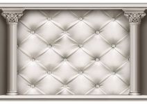 L-050 Колонны на стеганом фоне