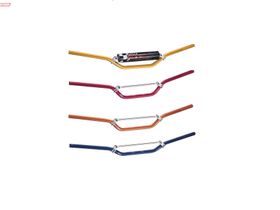 Руль для мотоцикла тонкий 22.2, Kawasaki High, Accel (Taiwan) зеленый