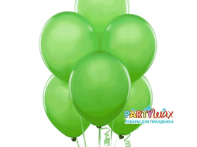 Надувные воздушные шары Зеленого цвета - 1 шт