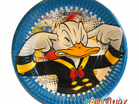 Одноразовые бумажные тарелки Дисней - Утинные истории, 8 шт.