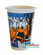 Одноразовый стакан пластиковый Дисней - Утинные истории, 8 шт.