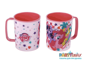Кружка детская стерео Мой маленький пони - 1 шт.