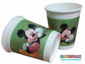 Стакан  "Дисней. Микки маус" - 6 шт.