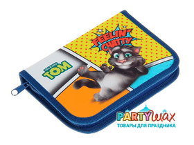 Пенал Говорящий Том 1 секция 135х195 мм, ткань