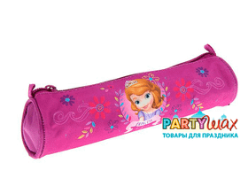 Пенал Disney София мягкий тубус 55х180 мм