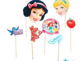 Набор фотобутафории "Принцессы", Принцессы - 1 шт.