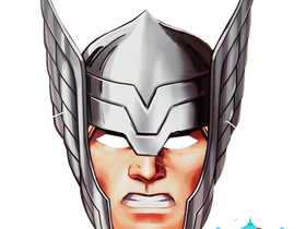 Маска Тор, Мстители - 1 шт.