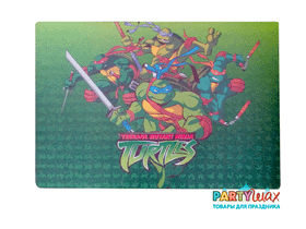 Подставка под тарелку Черепашки-Ниндзя - 6 шт.