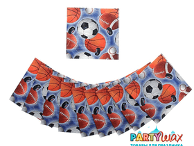 Бумажные салфетки Спорт, 33 см 20 шт.