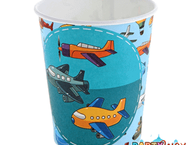 Одноразовый стакан бумажный Воздушный десант, 250 мл