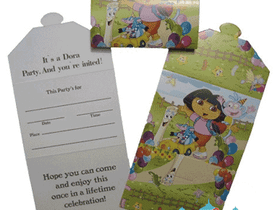 Приглашение Даша путешественница - 6 шт.