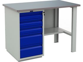 Верстак слесарный WT120.WD5/F1.000