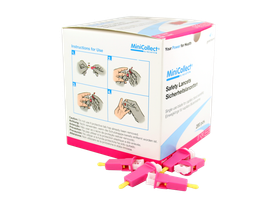 Ланцет MiniCollect Safety 1,0 мм механический одноразовый, 200 шт/упаковка, Австрия (Greiner Bio-One GmbH) 450427