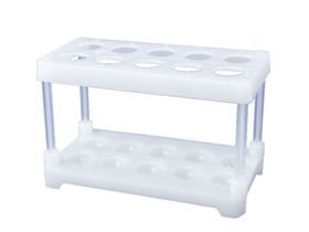 Штатив для пробирок ШЛПП-10 лабораторный, полимерный, Россия (Полимерные изделия)