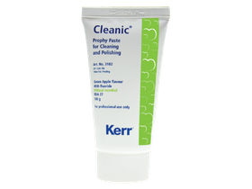 Паста полировочная стоматологическая Сleanic (зеленое яблоко), 100 г, Швейцария (KerrHawe SA) 3382