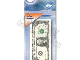 Ароматизатор воздуха подвесной на бумажной основе "FKVJP Доллар" AR-PUSD-72 Новая машина