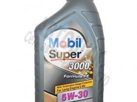 Масло моторное синтетическое MOBIL super 3000 X1 Formula FE 5w30, API SL/CF, ACEA A5/B5  1л