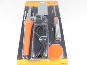 Набор для пайки,5пред.(паяльник 30Вт,220В,подставка,жало,паста,припой) М913245