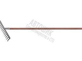 Грабли садовые "PALISAD"с деревянным черенком,стальные зубцы М61789 СИБРТЕХ