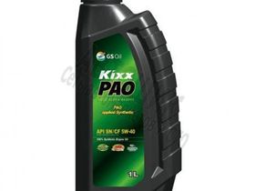 Масло моторное GS Kixx PAO 5w40 1л 100% синтетика SN/CF