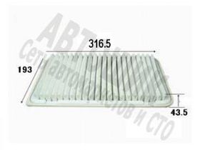 Фильтр воздушный A-199 VIC