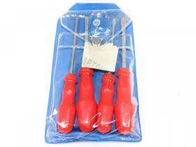 Набор отверток пластмассовые ручки  4 шт.  М13395/Металлист