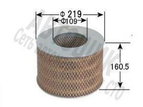 Фильтр воздушный A-1009 AGAMA  (17801-78040)