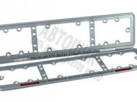 Рамка для номера (серая)