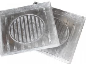 Брызговик грузовой комплект 2 шт, высота 43см, ширина 49см