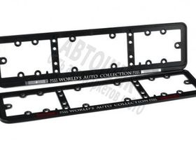 Рамка для номера (черная)